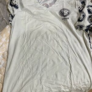 Versus Versace White Graphic T-Shirt